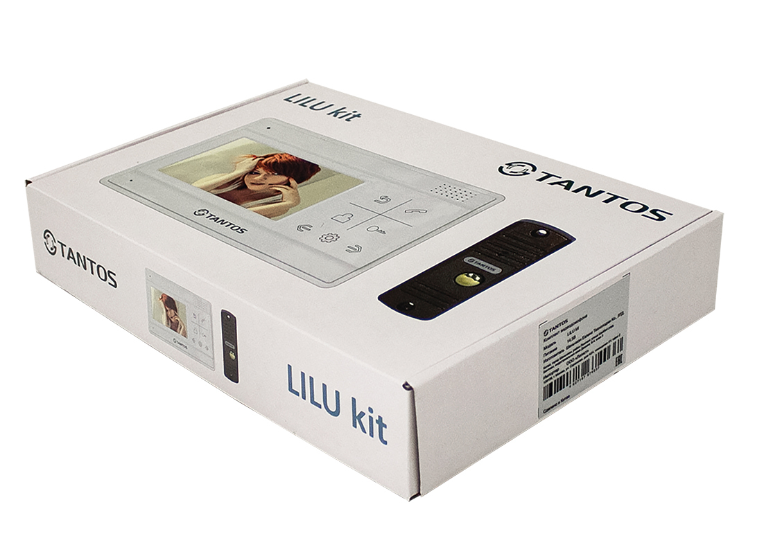 Комплект домофона Tantos LILU kit 00-00189399