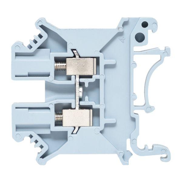Клеммная колодка винтовая 2.5 UT серая EKF scr-ut-2,5-g