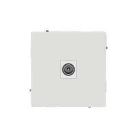 Розетка TV одиночная, KANT, белый песок DKC 7010503