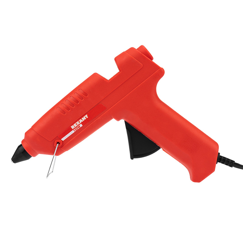 Пистолет клеевой, 100 Вт, диаметр 11 мм, без кнопки REXANT 12-0105