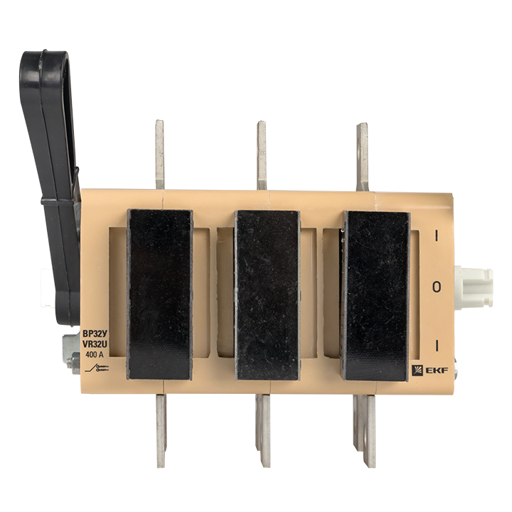 Выключатель-разъединитель ВР32У-37А71220 400А 2 направления с дугогасительными камерами несъемная левая/правая рукоятка MAXima EKF uvr32-37a71220