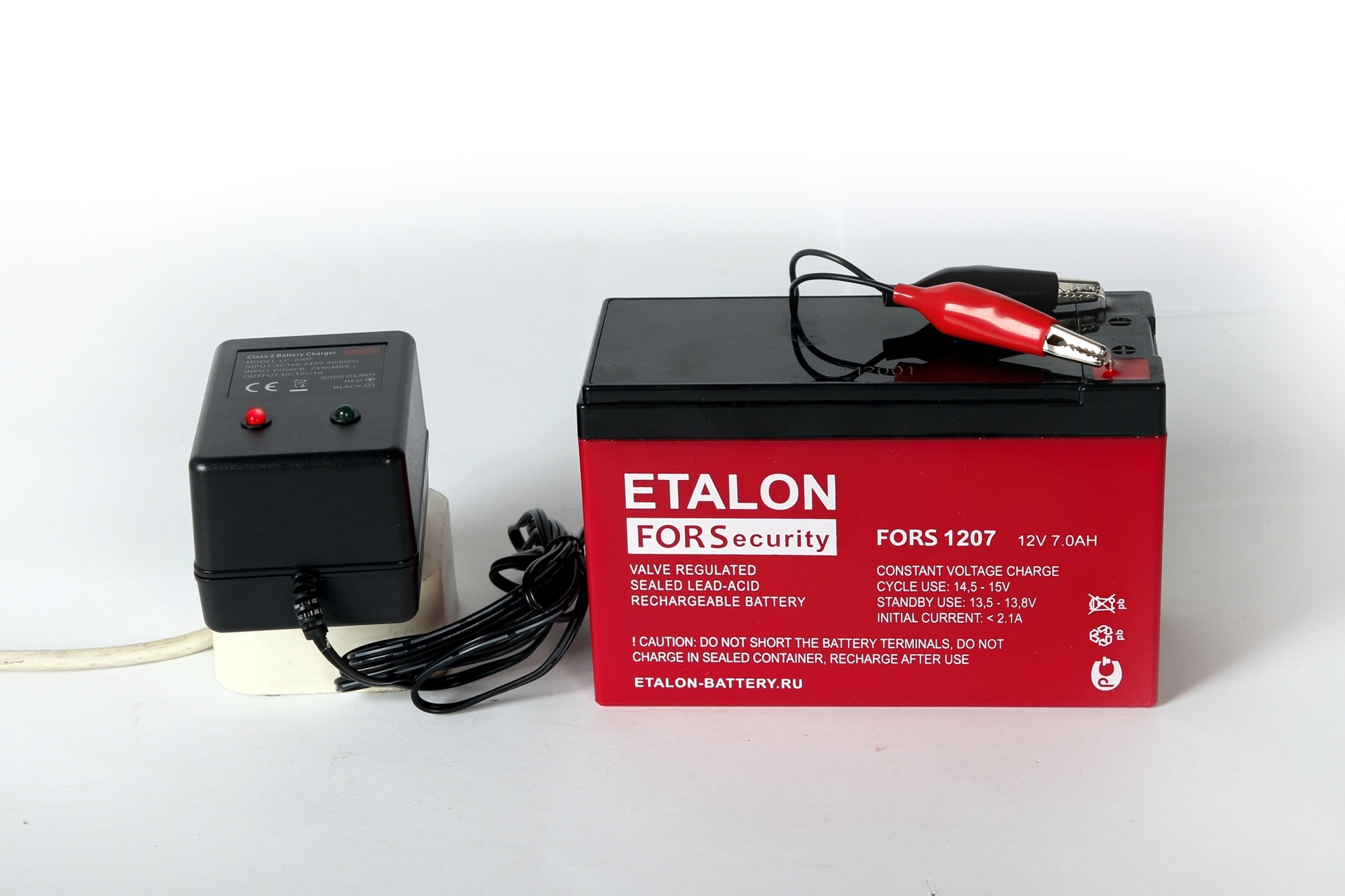 Аккумулятор 12В 7Ач ETALON BATTERY FORS 1207 200-12/007S