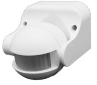Датчик движения PMS-IR 009 1200 Вт 180 градусов 12м IP44 WH JazzWay 5012912