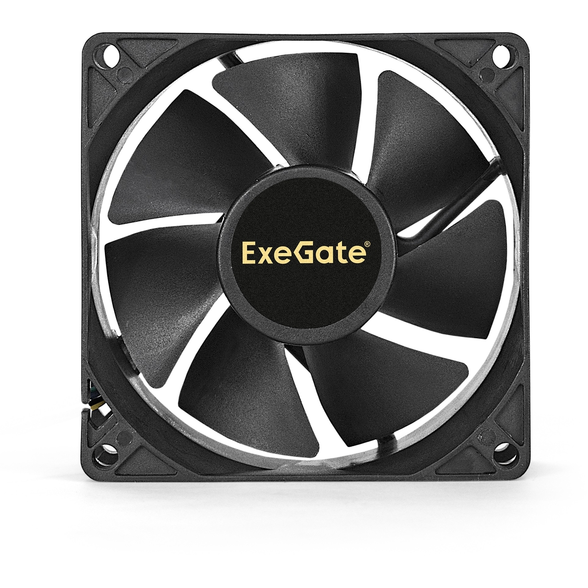 Вентилятор для корпуса 12В DC, 80x80x25 мм, 3pin, 2800RPM, 24dBA, гидродинамический подшипник ExeGate EX253948RUS