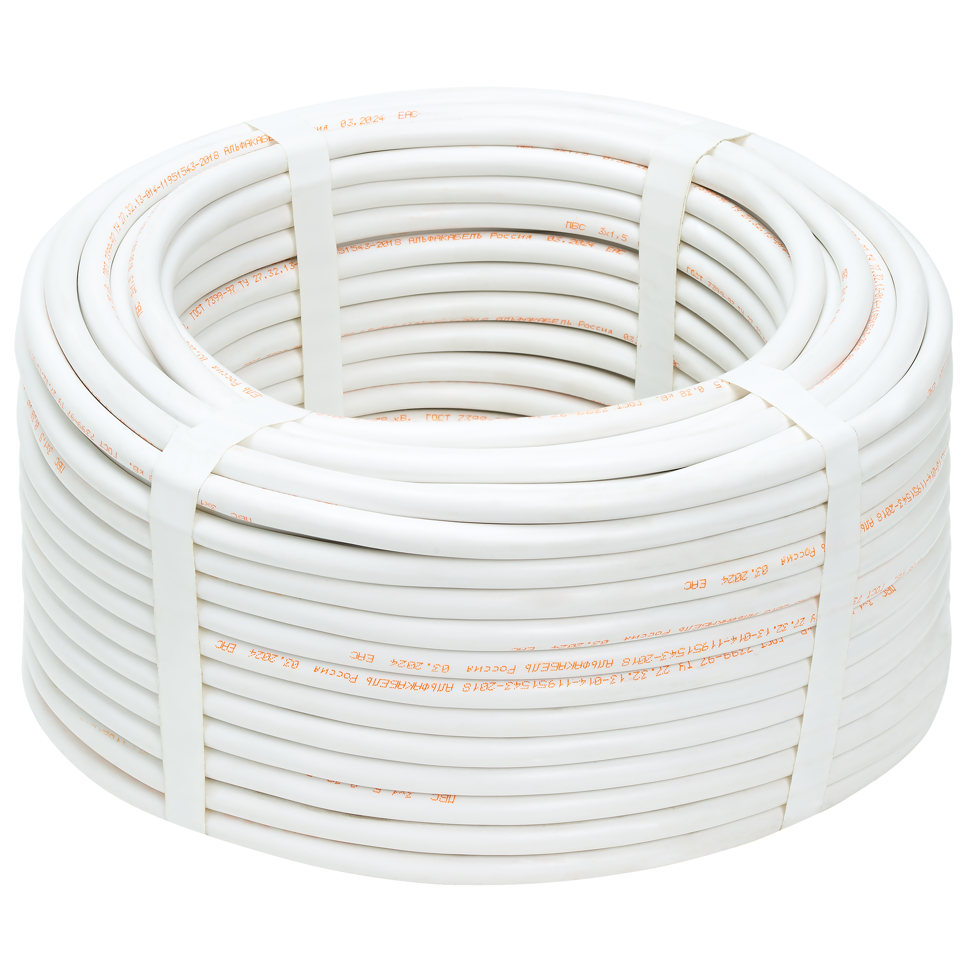 Провод соединительный ПВС 2х2.5   ТРТС АЛЬФАКАБЕЛЬ 656796