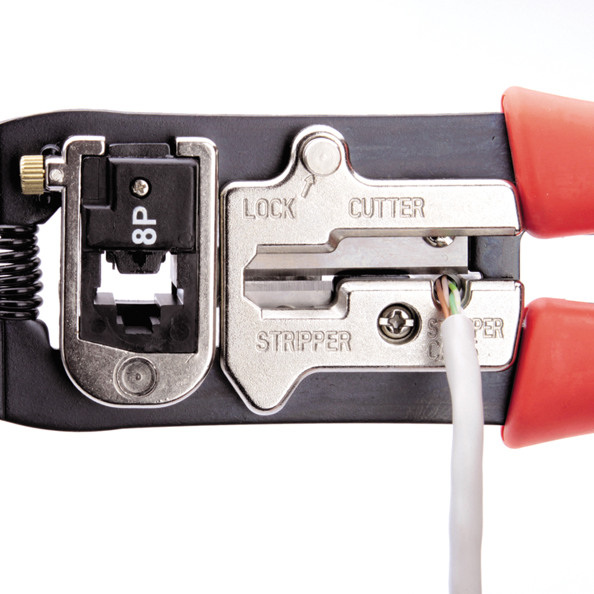 Пресс-клещи для RJ разъемов JT-01A серия ПРОФИ КВТ 55929