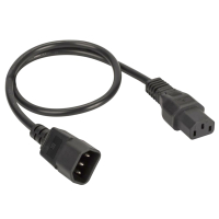 Кабель питания IEC320 C13 - IEC320 C14, 1,0 м, сечение 3х1,5 мм DKC R5CORD3410