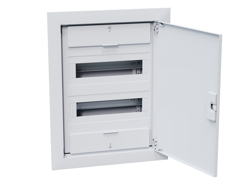 Щит  ЩРВ-п-24 белый с белой дверью IP40 OptiBox PRO КЭАЗ 379799