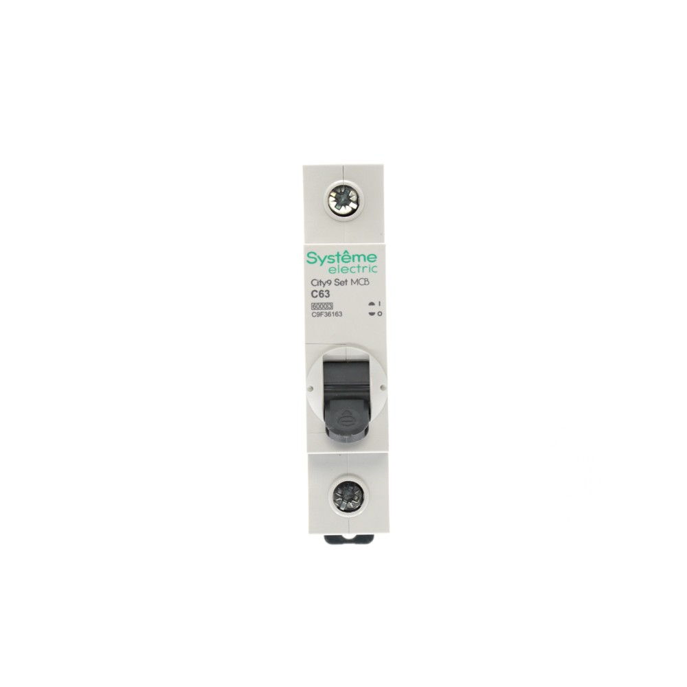 Выключатель автоматический однополюсный (АВ) С 63А 1P 6kA 230В City9 Set Systeme Electric C9F36163