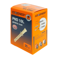 Дюбель нейлоновый PND-10L 10х80мм удлиненный (25шт) Европартнер 76082055