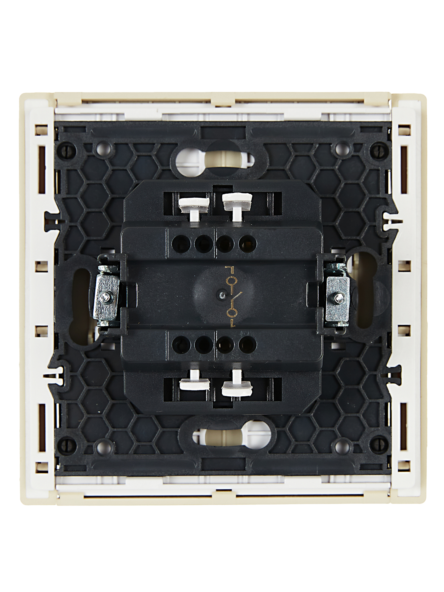 FORTE&PIANO Выключатель 1-клавишный 10А FP401 ваниль IEK FP-V10-0-10-1-K10