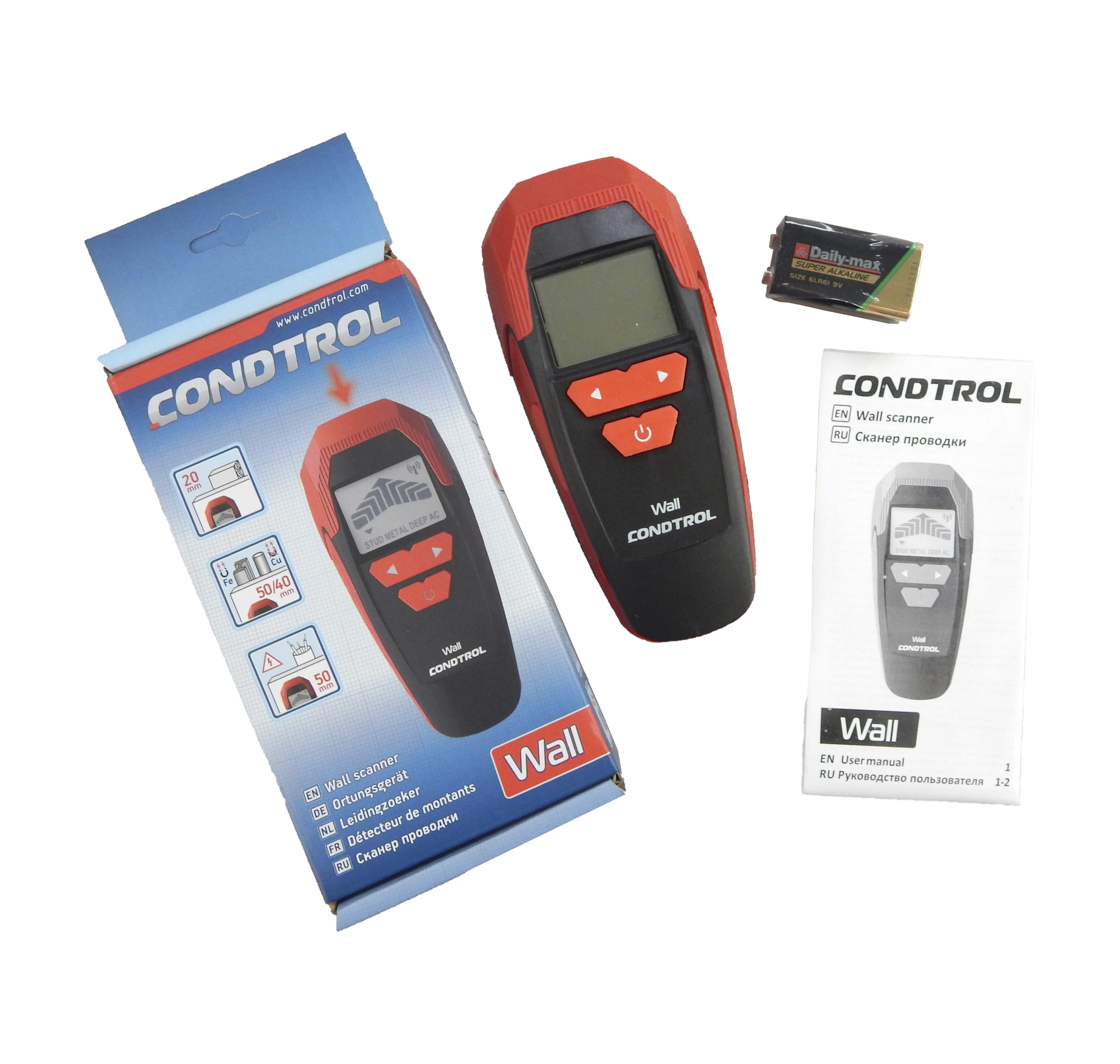 Сканер проводки Wall Condtrol 3-12-012