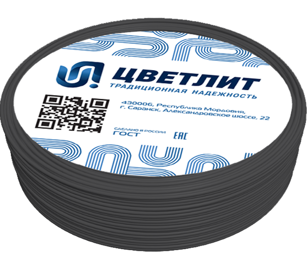 Провод силовой ПуГВнг(A)-LS 1х1,5 черный ТРТС Цветлит КЗ 00-00130596