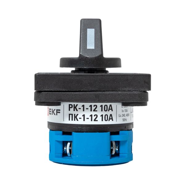 Переключатель кулачковый ПК-1-12 10А 2P 0-1' PROxima EKF pk-1-12-10