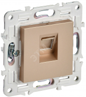 SKANDY Розетка компьютерная RJ45 кат.5E SK-K01Sa песочный IEK SK-K10-1-K98