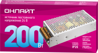 Драйвер 200w OD-P200-IP20-24V ОНЛАЙТ 90644 35220