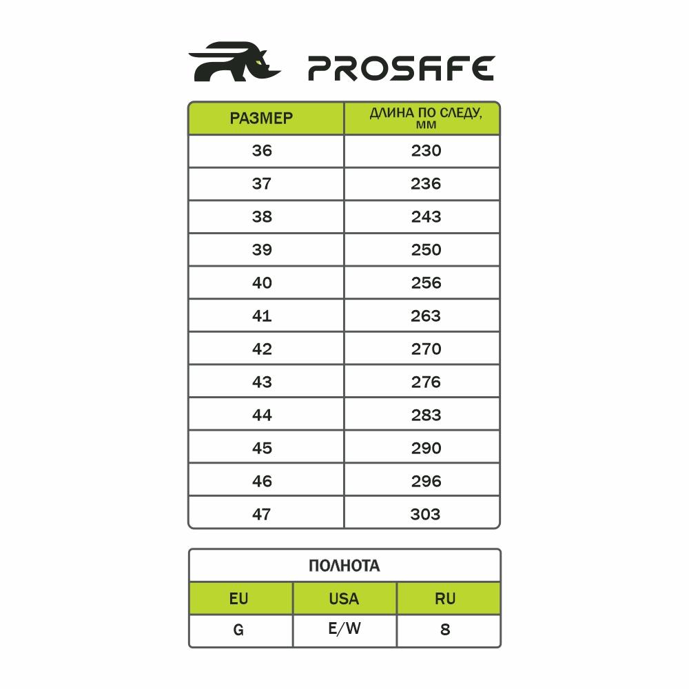 Ботинки с композитным подноском, ПУ/ТПУ, нат. кожа (арт. 740Т, р. 44) Prosafe 740Т_44