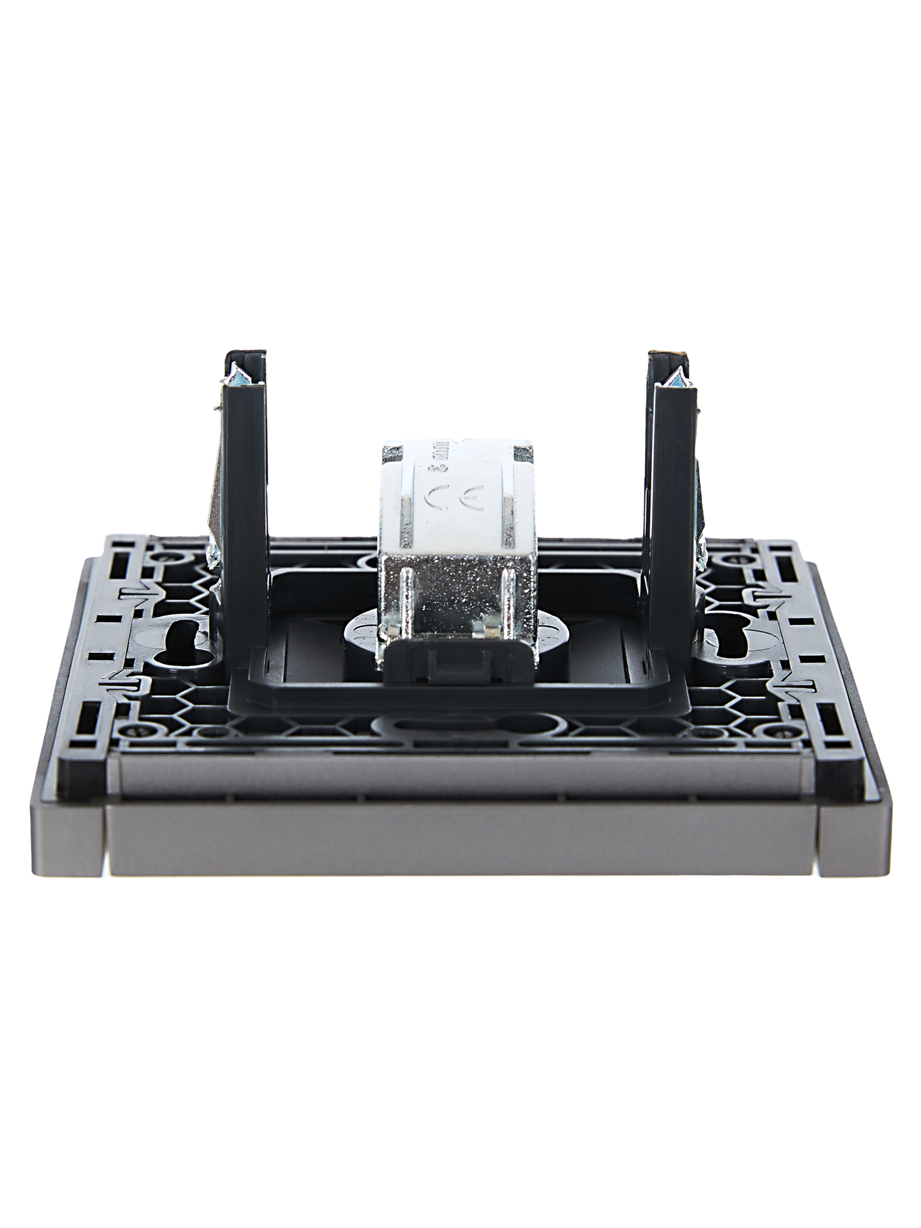 FORTE&PIANO Розетка TV оконечная FP528 сталь IEK FP-A10-O-K46