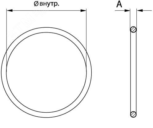 Кольцо уплотнительное DN 48 мм DKC PAR48