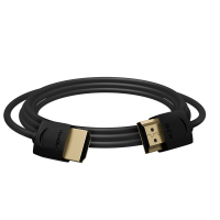 Кабель HDMI 2.0, Ultra HD 19М на 19М, 0.2 м., SLIM черный Greenconnect GCR-51593 1000555184