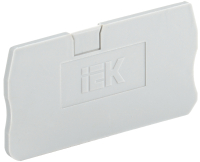 Заглушка для КПИ 2в-4 серая IEK YZN11D-ZGL-004-K03