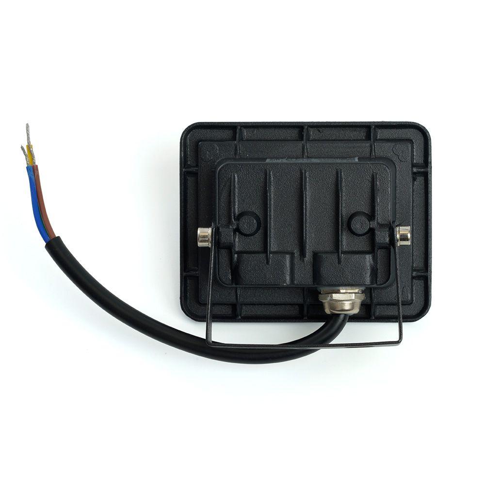 Прожектор светодиодный ДО-10w 6400К 900Лм IP65 черный SAFFIT SFL90-10 55067
