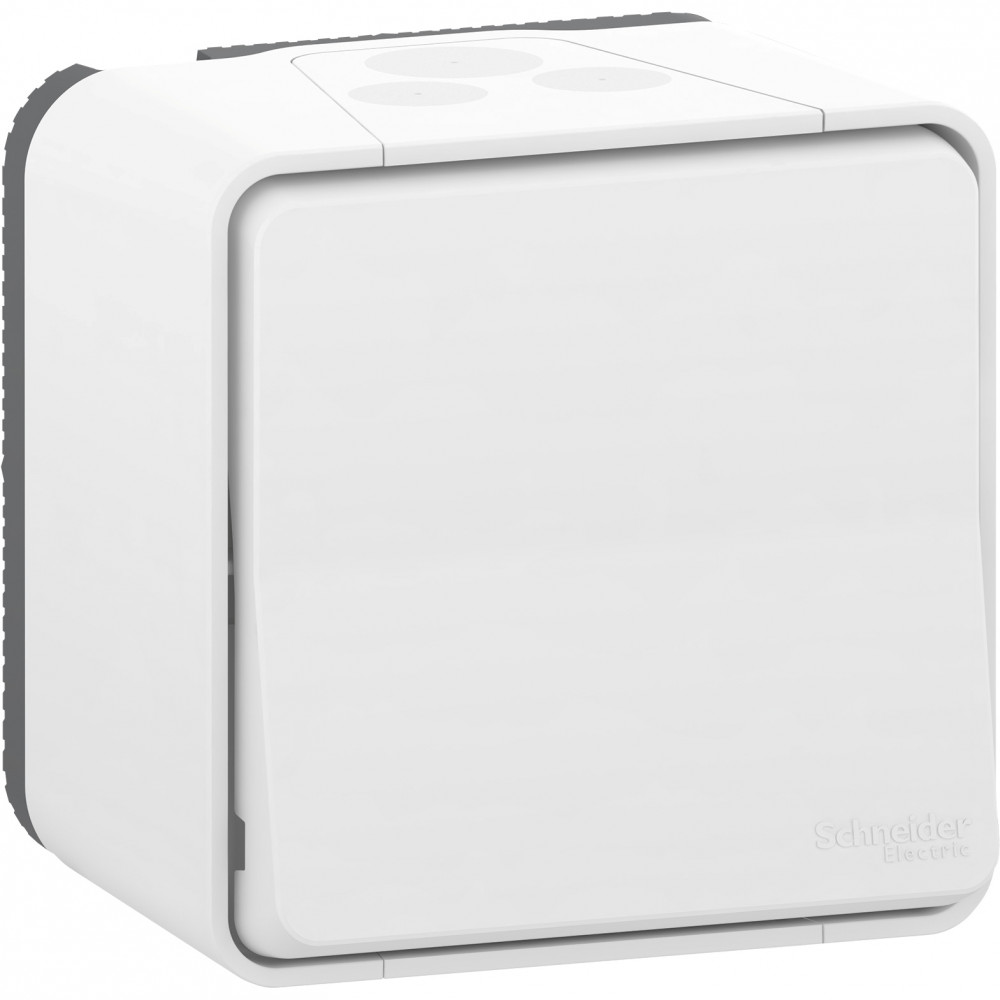 MUREVA S переключатель открытой установки, белый, IP55 Schneider Electric MUR39021