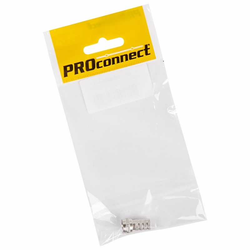 Разъем антенный на кабель штекер F для кабеля RG-6 ProConnect 05-4003-4-7