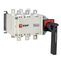 Рубильник-переключатель 250A 3P c рукояткой управления для прямой установки PowerSwitch PROxima EKF pscs-250-3