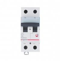 Выключатель автоматический двухполюсный 10А B TX3 6кА/10кА Legrand/Daccord 403872