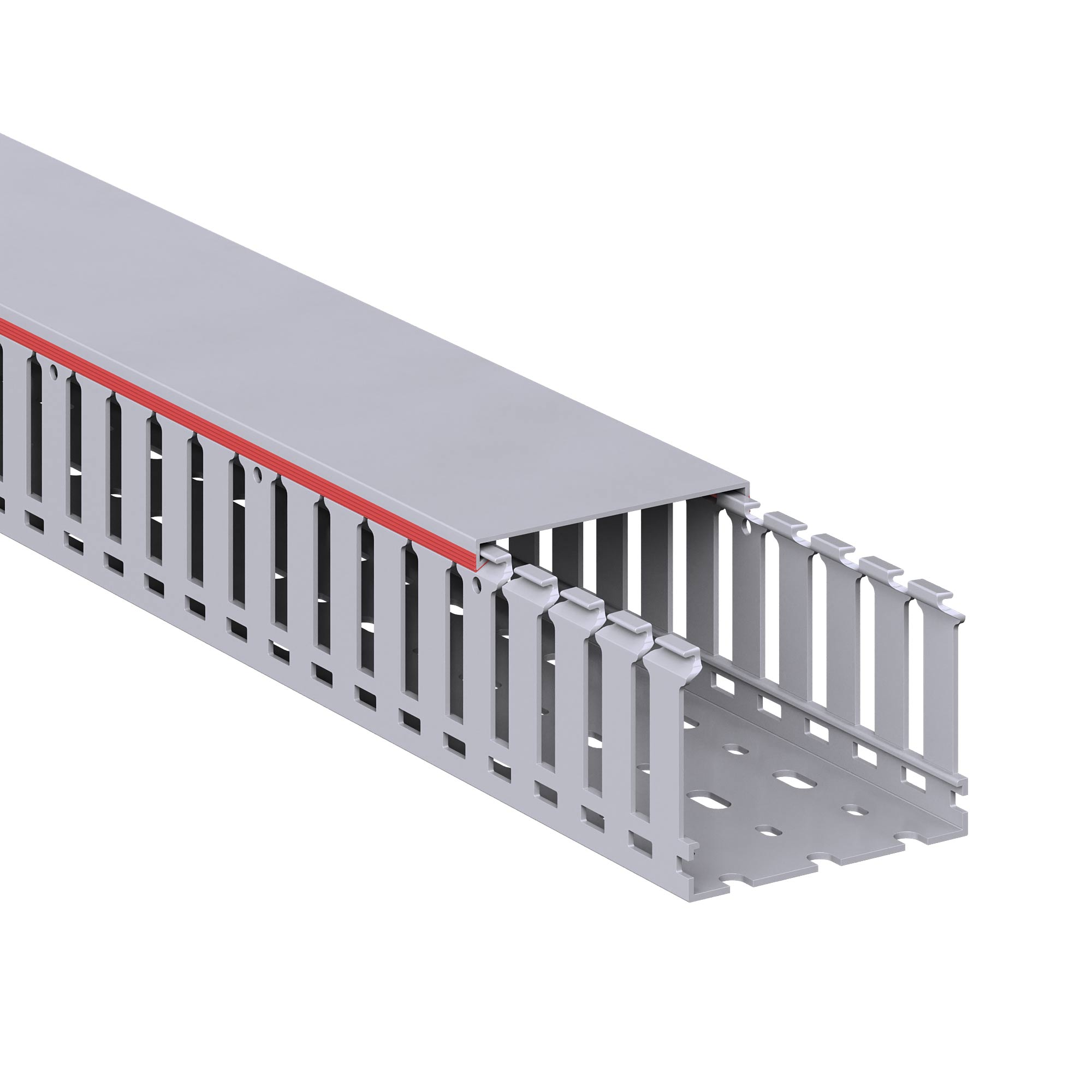 Короб перфорированный RL12 80x60 серый QUADRO DKC 00139RL