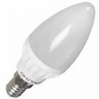Лампа светодиодная LED 10вт Е14 белый матовая свеча ОНЛАЙТ 61957 21209