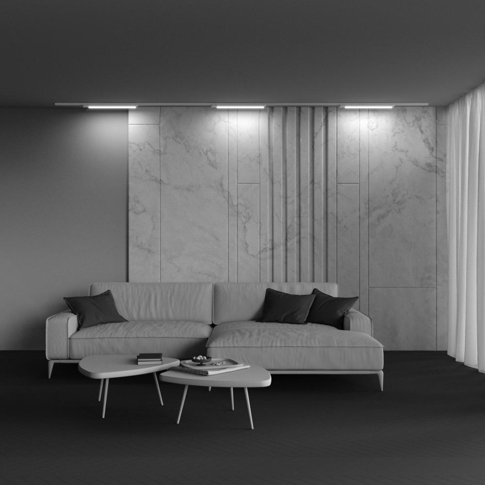 Светильник трековый Basis Unity 3000K 24Вт 110 град Maytoni TR000-1-24W3K-W