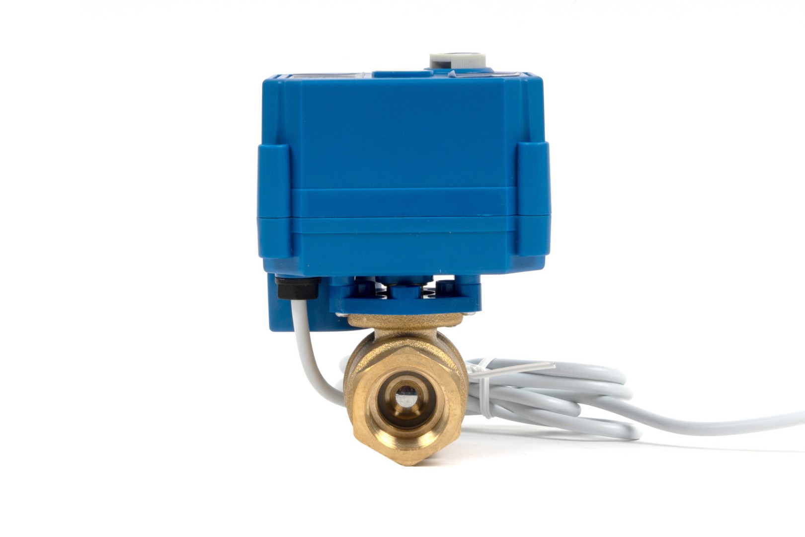 Кран шаровый 1/2' с электроприводом 12V Бастион 163