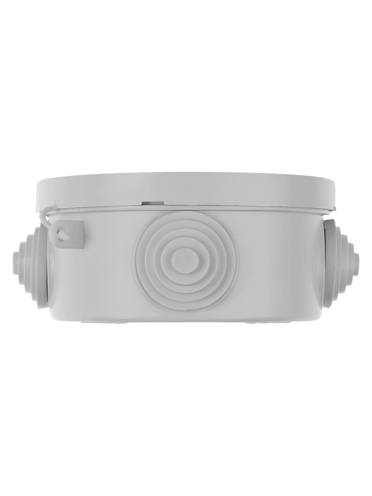Распаячная коробка ОП D85х40мм, крышка, IP54, 4 входа TDM ELECTRIC SQ1401-0102