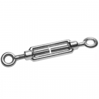 Талреп DIN 1480 М14 кольцо-кольцо покрытие цинк Крепдил DIN1480-М14-RR