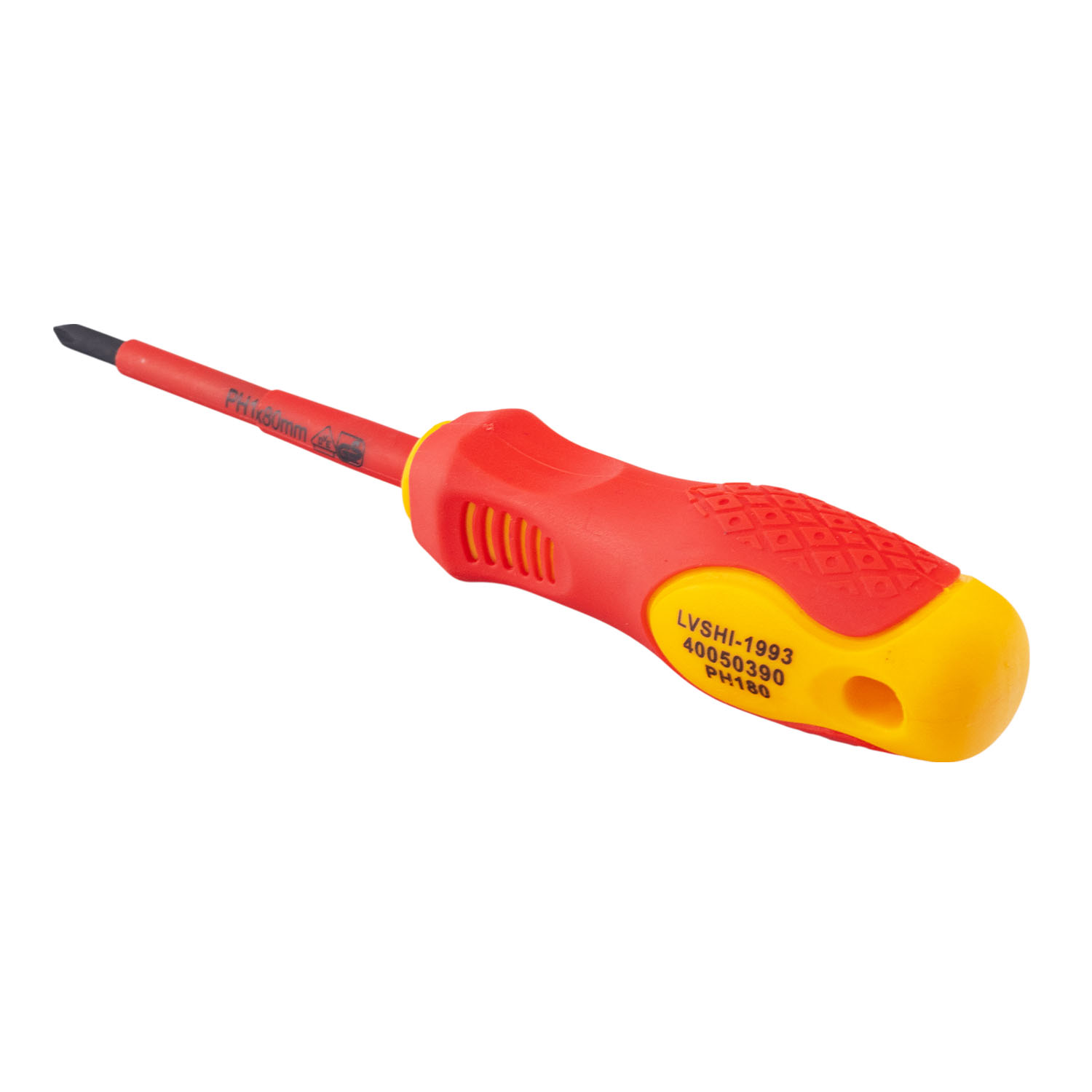 Отвертка диэлектрическая крестовая VDE PH1 x 80 Rage 397019