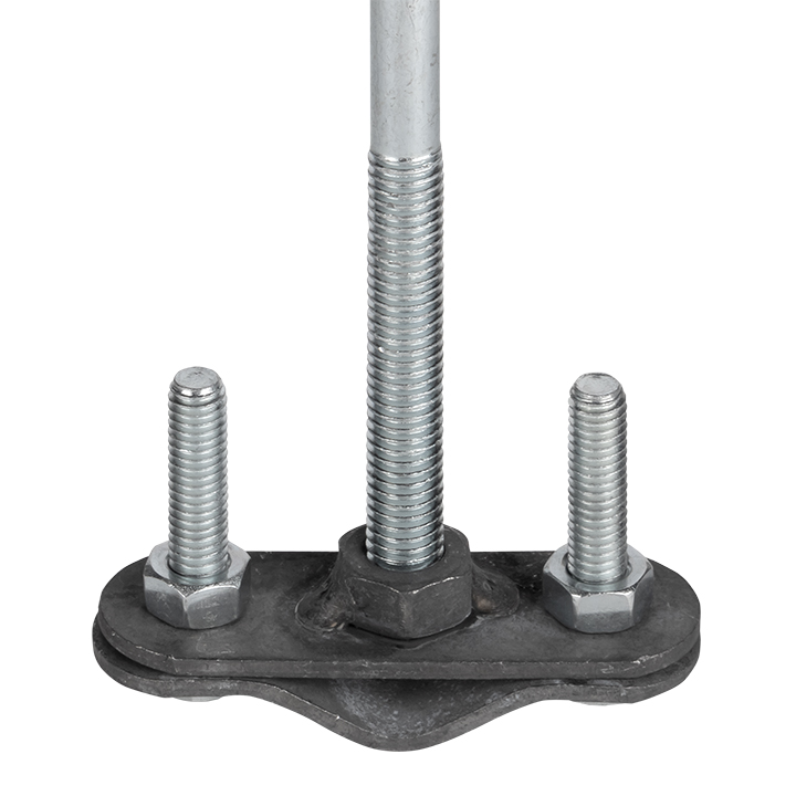 Держатель фасадный, L=100мм HZ PROxima EKF lp-d2307