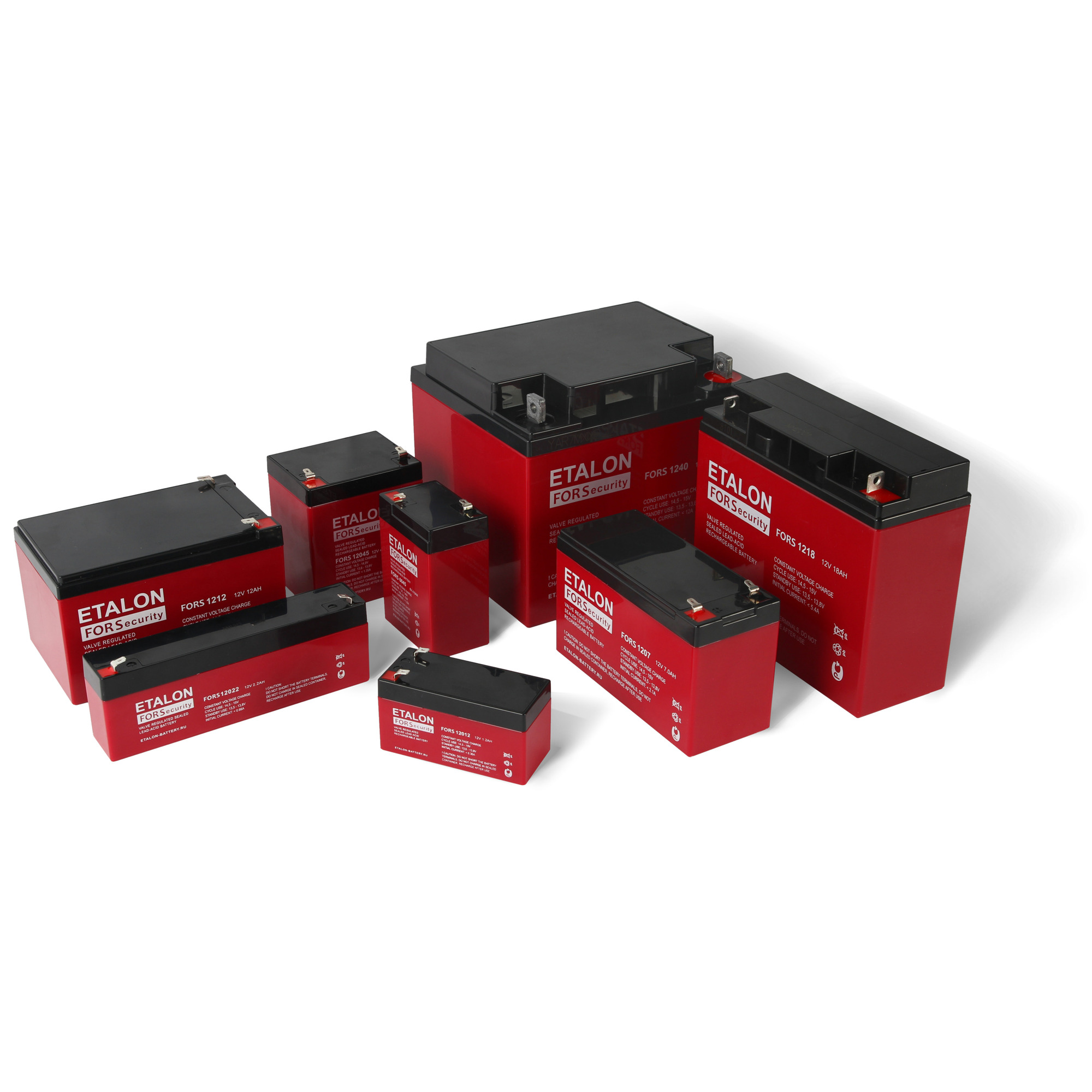 Аккумулятор 12В 2,2Ач ETALON BATTERY FORS 12022 200-12/022S