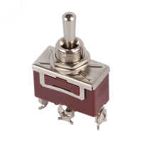 Тумблер 250В 15А (3c) (вкл)-выкл-(вкл) однополюсной (KN-123) REXANT 36-4152