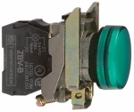 Лампа сигнальная 22мм 24в светодиодная зеленая Schneider Electric XB4BVB3