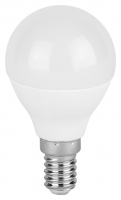 Лампа светодиодная 15Вт шар нейтральный белый свет Е14 STD LED P45-15W-840-E14 ЭРА Б0066805