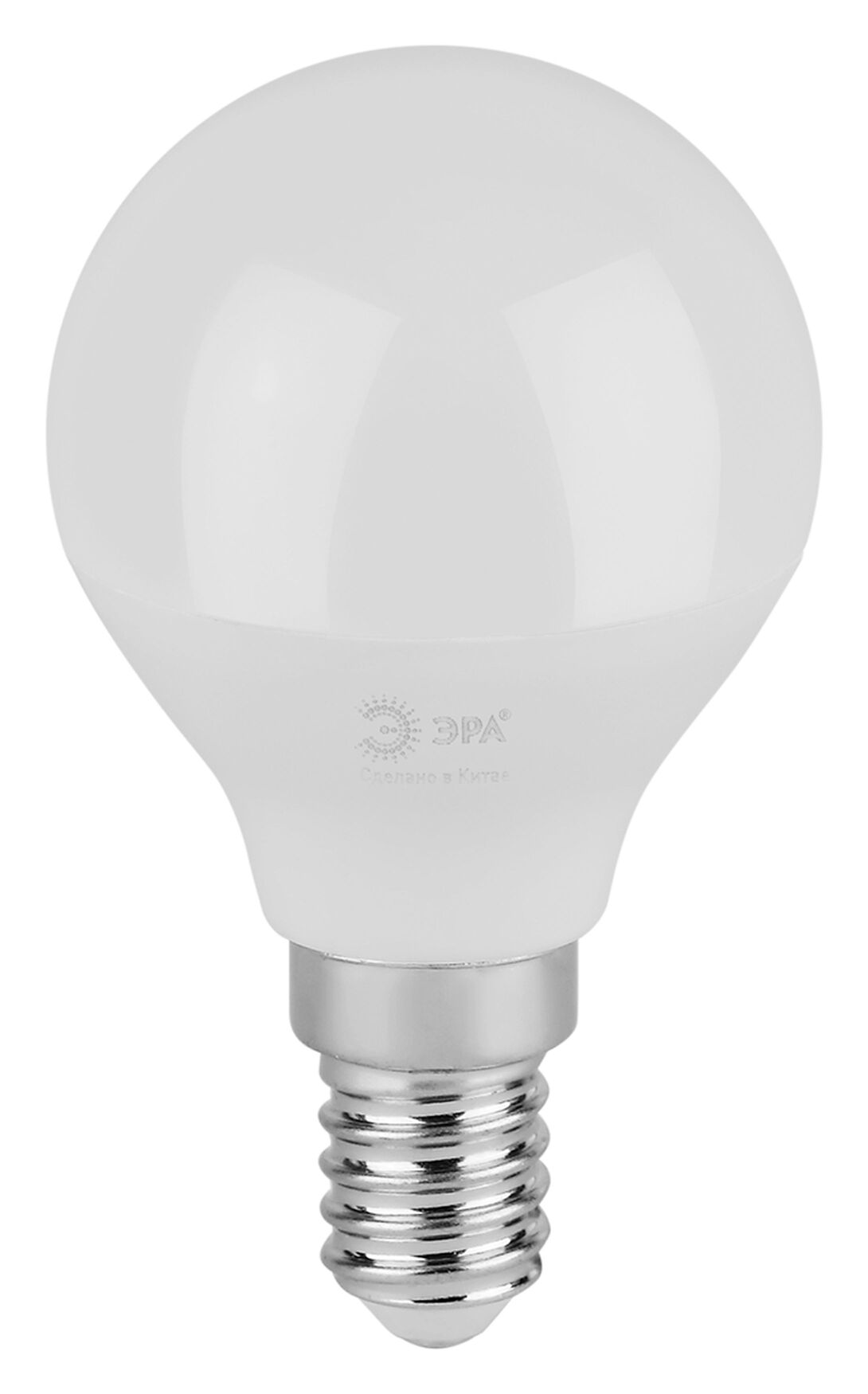 Лампа светодиодная LED 10 Вт 1000Лм 4000К шар нейтральный E14 220-240В LED P45-10W-840-E14 Green Line ЭРА Б0067021
