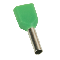 Наконечник штыревой втулочный под два провода НШвИ2 OptiKit T-Shv2-PVC- 1,0-8 (100шт) КЭАЗ 278045