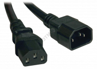 Кабель подключения PDU ITK 3х1.5 2м с разъемами С13 - С14 PC-C13C14-2M