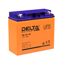 Аккумулятор HR 12В 18Ач DELTA HR 12-18 4614010180005