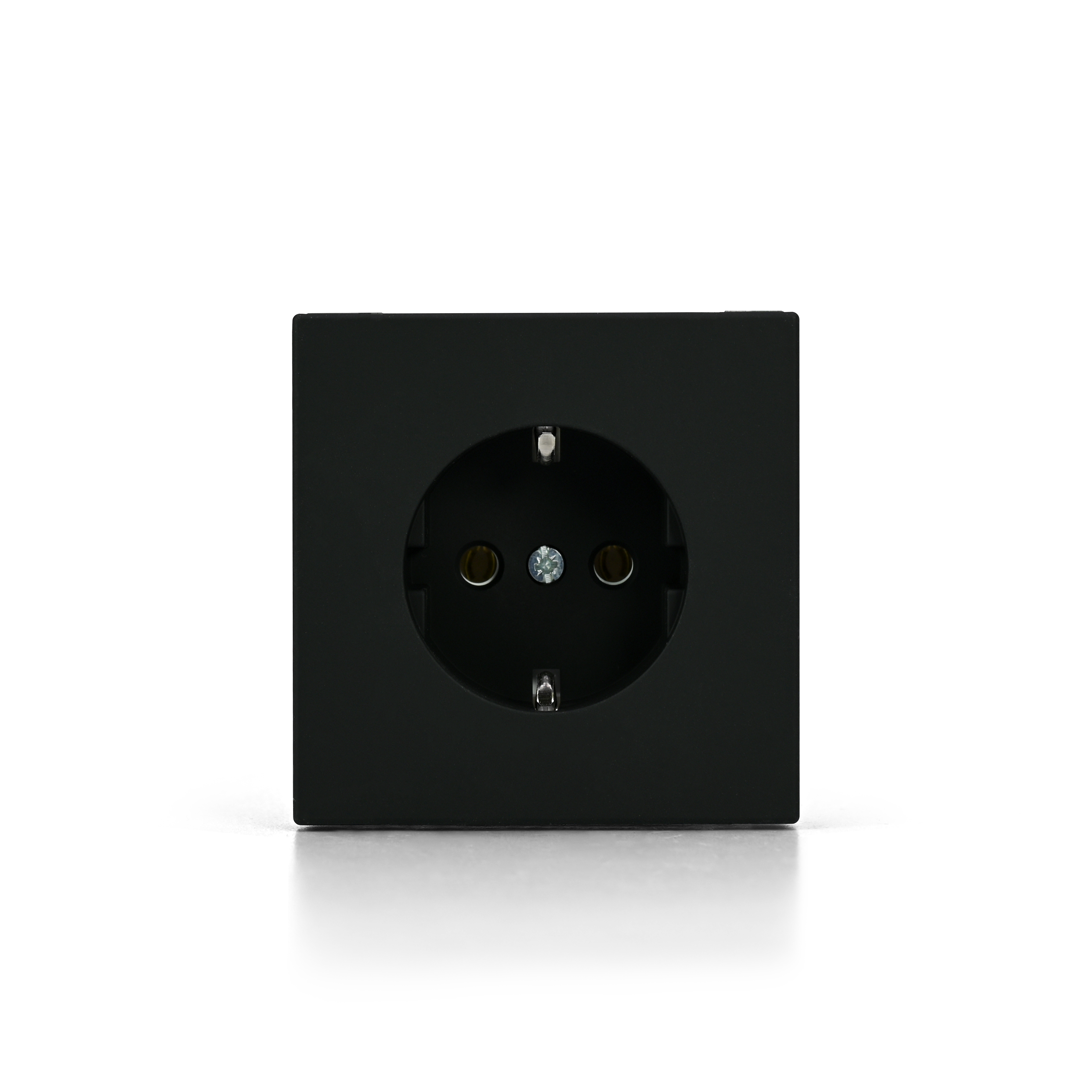 ARTGALLERY РОЗЕТКА с заземлением, 16А, механизм, быстрозажимные клеммы, карбон Systeme Electric GAL001043S