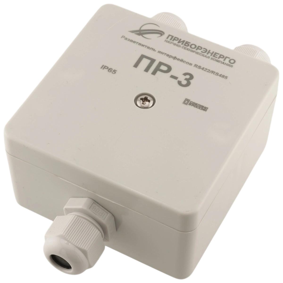 Разветвитель интерфейса RS-422/485 ПР-3 IP65 (Исполнение 2) Приборэнерго НТК НФ-00000794