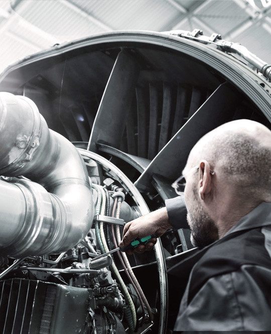 Набор отвёрток Kraftform XXL 12 предметов Wera WE-051010