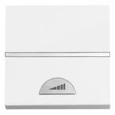 Zenit Механизм электронного клавишного светорегулятора альпийский белый в рамку ABB N2260 BL 2CLA226000N1101